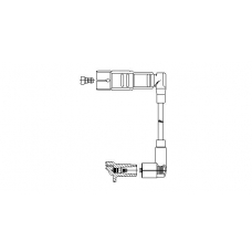 175/55 BREMI Провод зажигания