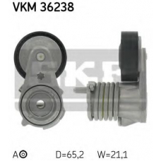 VKM 36238 SKF Натяжной ролик, поликлиновой  ремень