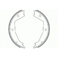 18492719629 S.b.s. Комплект тормозных колодок, стояночная тормозная с