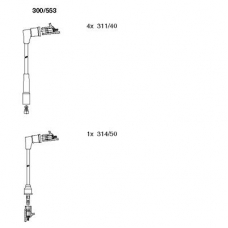 300/553 BREMI Комплект проводов зажигания