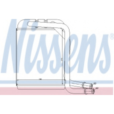 73976 NISSENS Теплообменник, отопление салона