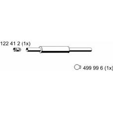 122009 ERNST Предглушитель выхлопных газов