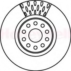 562085B BENDIX Тормозной диск