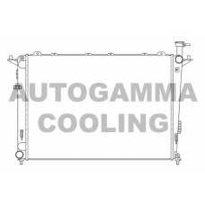 105807 AUTOGAMMA Радиатор, охлаждение двигателя