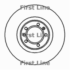 FBD303 FIRST LINE Тормозной диск