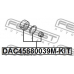 DAC45880039M-KIT FEBEST Подшипник ступицы колеса