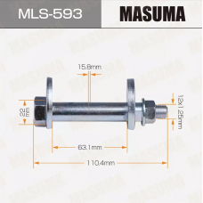 MLS-593 MASUMA Болт эксцентрик   компле