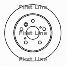 FBD1017 FIRST LINE Тормозной диск