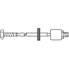 2235 FRAP Осевой шарнир, рулевая тяга