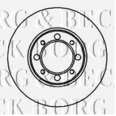 BBD4446 BORG & BECK Тормозной диск