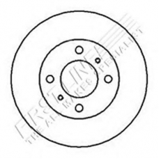 FBD867 FIRST LINE Тормозной диск