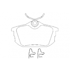 21861 168  1 5 T4127 TEXTAR Колодки тормозные