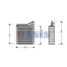 820145N AKS DASIS Испаритель, кондиционер