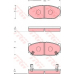 GDB7691 TRW Комплект тормозных колодок, дисковый тормоз