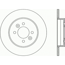 BDR1466.10 OPEN PARTS Тормозной диск