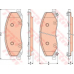 GDB1781 TRW Комплект тормозных колодок, дисковый тормоз