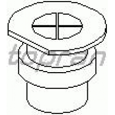 107 135 TOPRAN Пробка, фланец охлаждающей жидкости