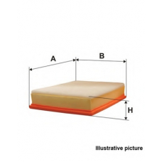 EAF3105.10 OPEN PARTS Воздушный фильтр