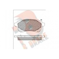 RB2222-208 R BRAKE Комплект тормозных колодок, дисковый тормоз