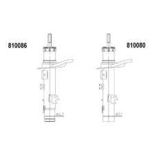 810080 AL-KO Амортизатор