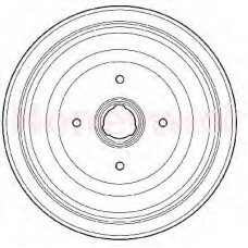 329133B BENDIX Тормозной барабан