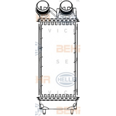 8ML 376 777-361 HELLA Интеркулер