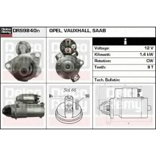 DRS9840N DELCO REMY Стартер