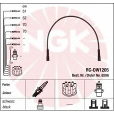 6296 NGK Комплект проводов зажигания