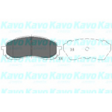 KBP-8018 KAVO PARTS Комплект тормозных колодок, дисковый тормоз