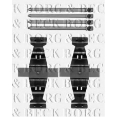 BBK1395 BORG & BECK Комплектующие, колодки дискового тормоза