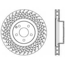 BDR2540.25 OPEN PARTS Тормозной диск