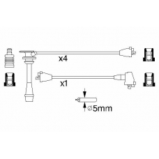 0 986 356 950 BOSCH Комплект проводов зажигания