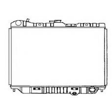 53517 NRF Радиатор, охлаждение двигателя