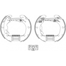 R0830 PAGID Комплект тормозных колодок