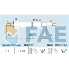 74186 FAE Свеча накаливания