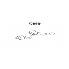 FD30749 VENEPORTE Предглушитель выхлопных газов