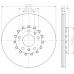 MDC2063 MINTEX Тормозной диск