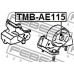 TMB-AE115 FEBEST Подвеска, двигатель