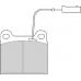 FD6467A NECTO Комплект тормозных колодок, дисковый тормоз