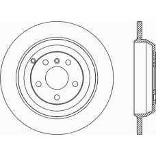 BDR2296.10 OPEN PARTS Тормозной диск