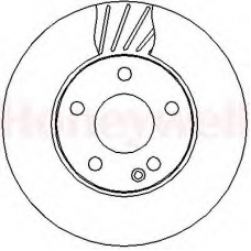 562312B BENDIX Тормозной диск
