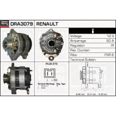 DRA3079 DELCO REMY Генератор