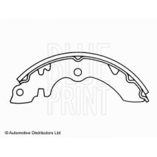 ADK84103 BLUE PRINT Комплект тормозных колодок