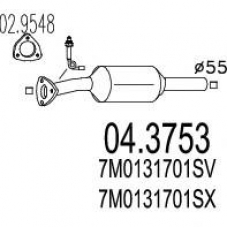 04.3753 MTS Катализатор