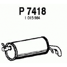 P7418 FENNO Глушитель выхлопных газов конечный