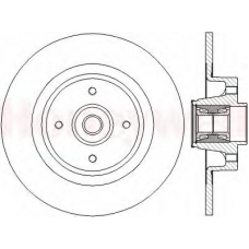 562379B BENDIX Тормозной диск