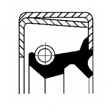 19015061B CORTECO Уплотняющее кольцо, ступица колеса