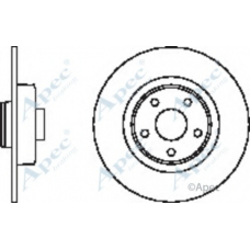 DSK2326 APEC Тормозной диск