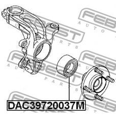 DAC39720037M FEBEST Подшипник ступицы колеса