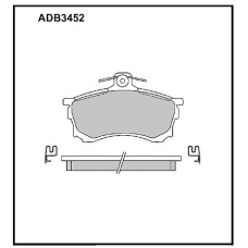 ADB3452 Allied Nippon Тормозные колодки